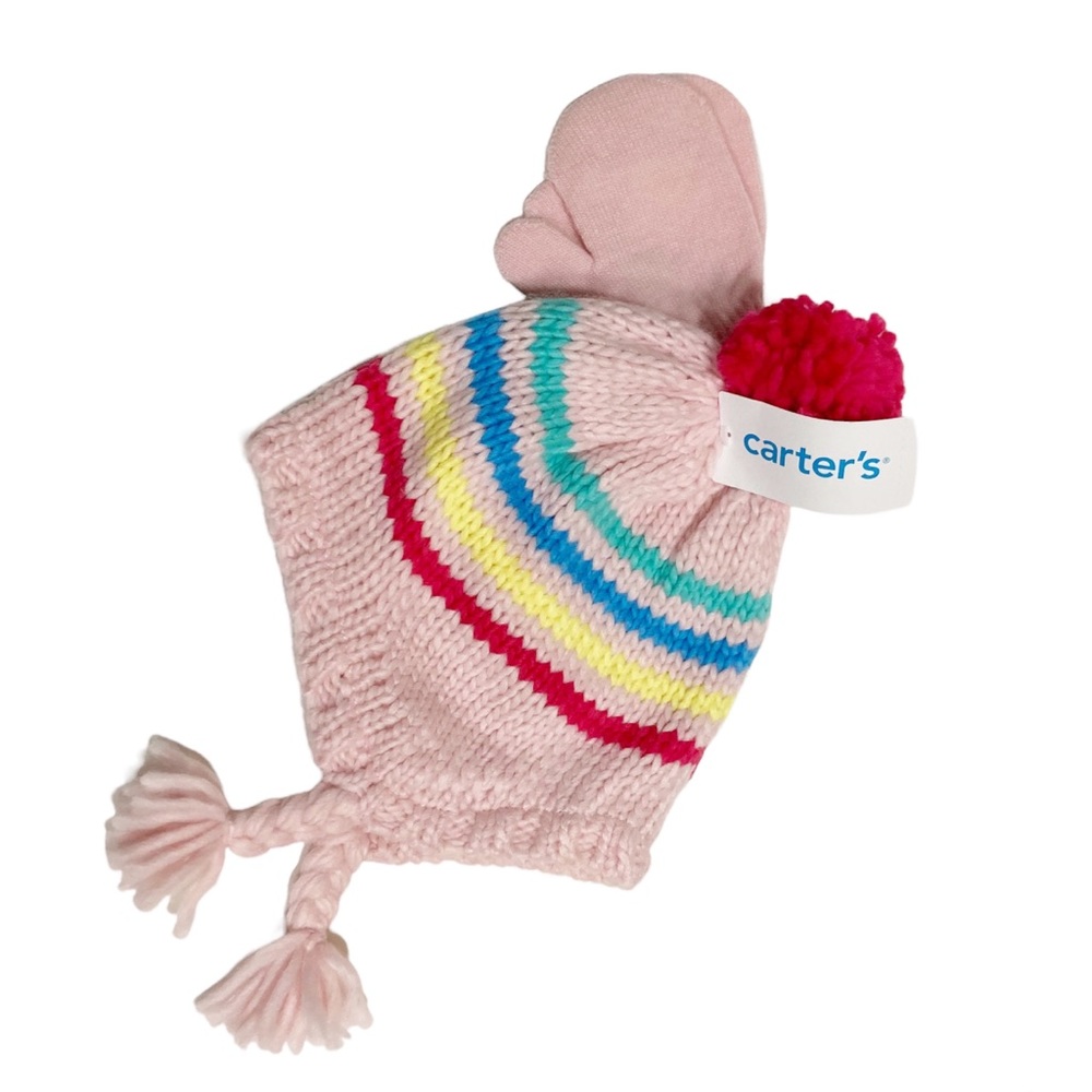 NWT Carter’s hat & mittens